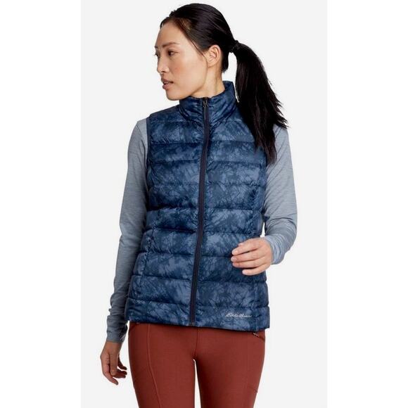 Eddie Bauer Women Size S EB650 Cirruslite Storm Repel Down Insulated Puffer Vest - Picture 1 of 8